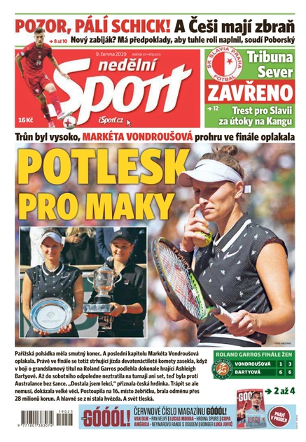Nedělní Sport - 9.6.2019