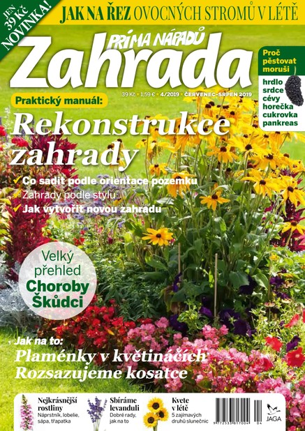 Zahrada prima nápadů 4/2019