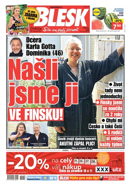 Blesk - 25.7.2019