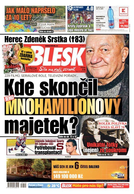 Blesk - 31.7.2019