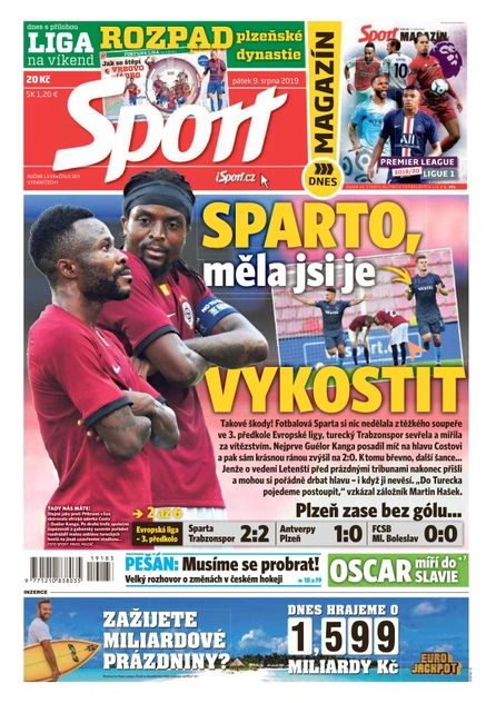 Sport - 9.8.2019