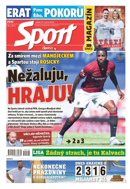 Sport - 23.8.2019