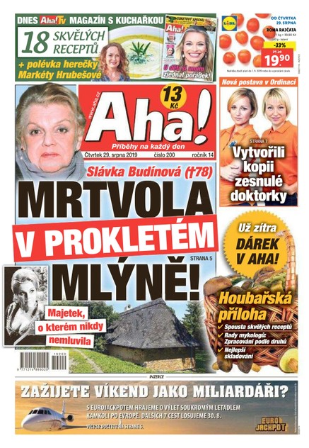 AHA! - 29.8.2019