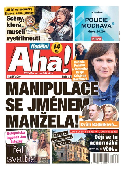 Nedělní AHA! - 1.9.2019