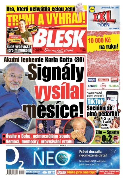 Blesk - 16.9.2019