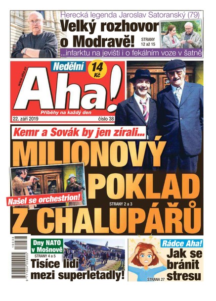 Nedělní AHA! - 22.9.2019