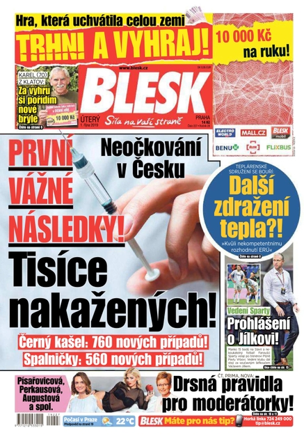Blesk - 1.10.2019