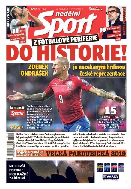 Nedělní Sport - 13.10.2019