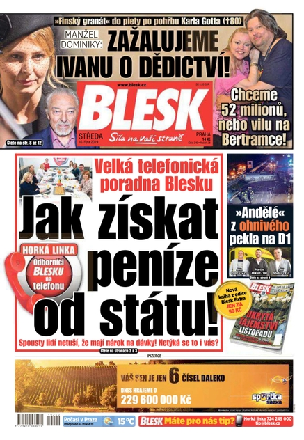 Blesk - 16.10.2019