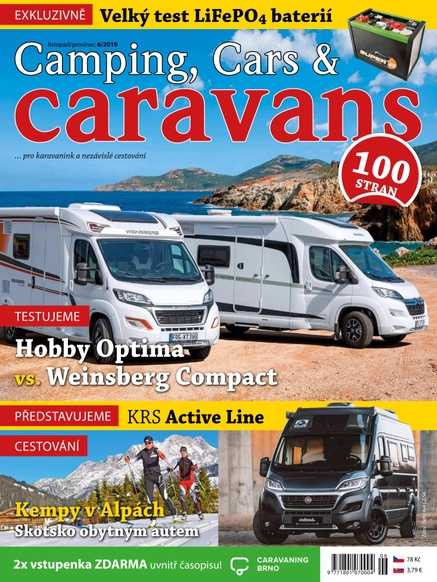 Camping, Cars &amp; Caravans 6/2019 (listopad/prosinec)