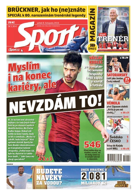 Sport - 8.11.2019
