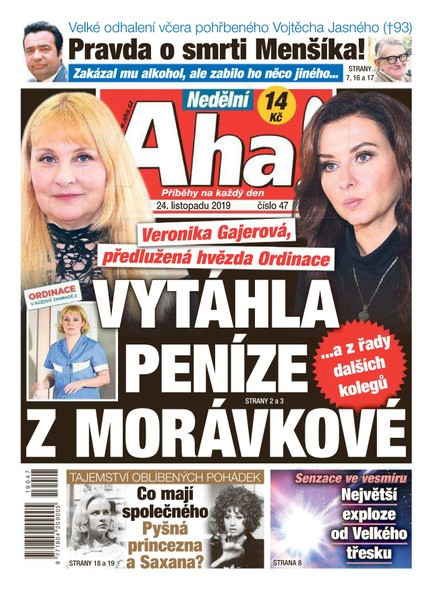 Nedělní AHA! - 24.11.2019