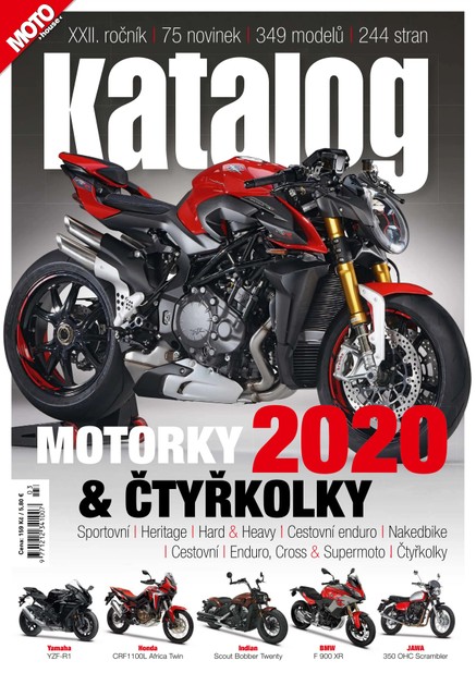 Motohouse Katalog motocyklů a čtyřkolek 2020