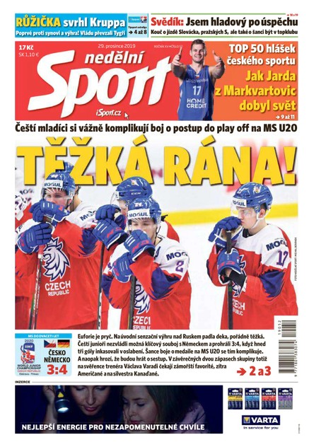 Nedělní Sport - 29.12.2019