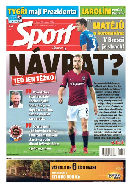 Sport - 26.2.2020