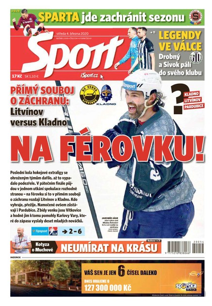 Sport - 4.3.2020