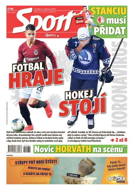 Sport - 12.3.2020