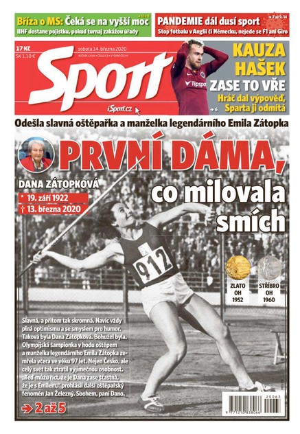 Sport - 14.3.2020