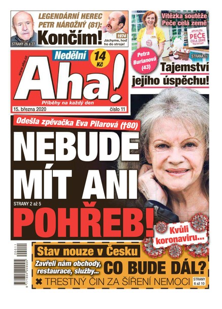 Nedělní AHA! - 15.3.2020