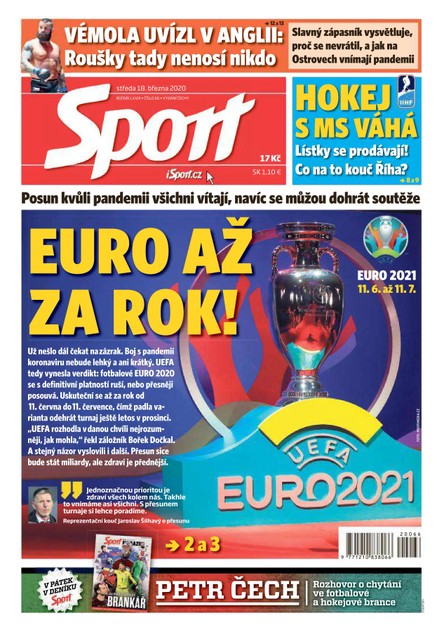 Sport - 18.3.2020