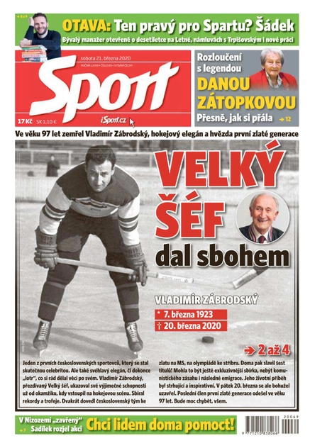 Sport - 21.3.2020