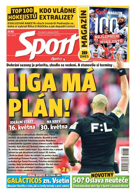 Sport - 9.4.2020