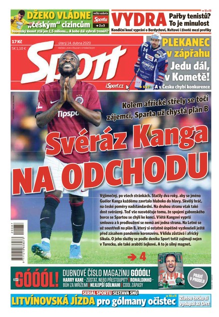 Sport - 14.4.2020