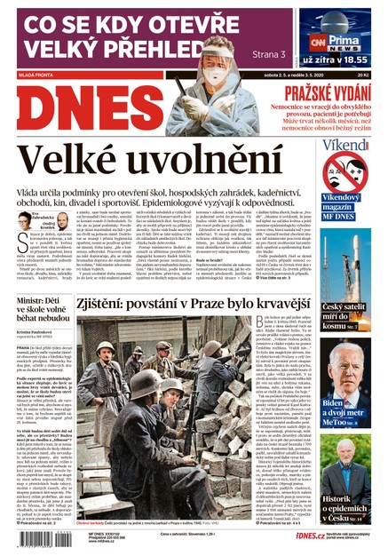 MF DNES - 2.5.2020