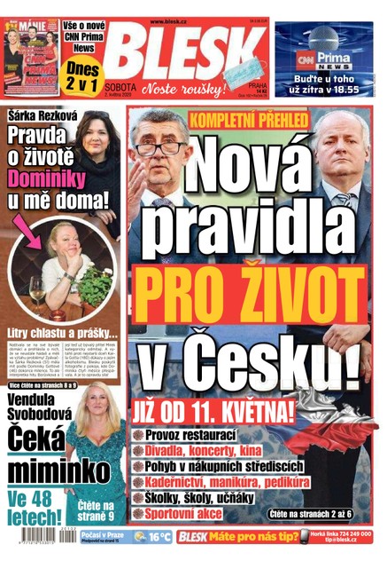 Blesk - 2.5.2020