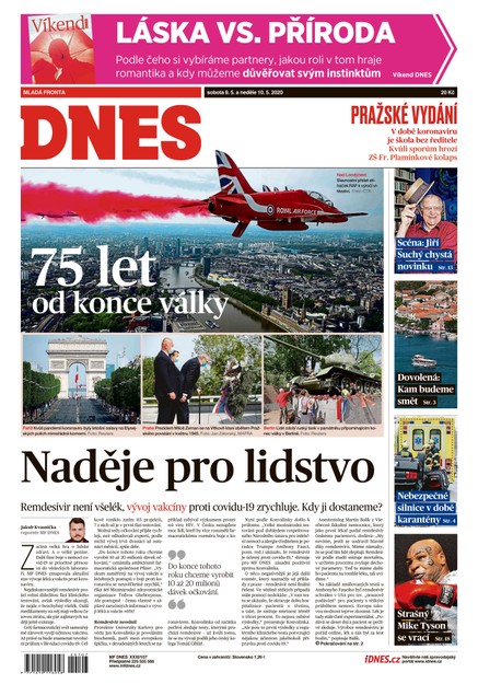 MF DNES - 9.5.2020