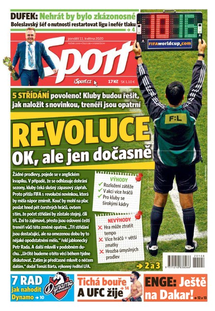 Sport - 11.5.2020