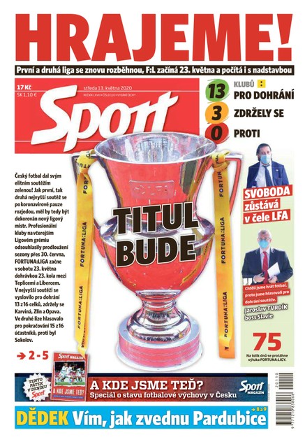 Sport - 13.5.2020