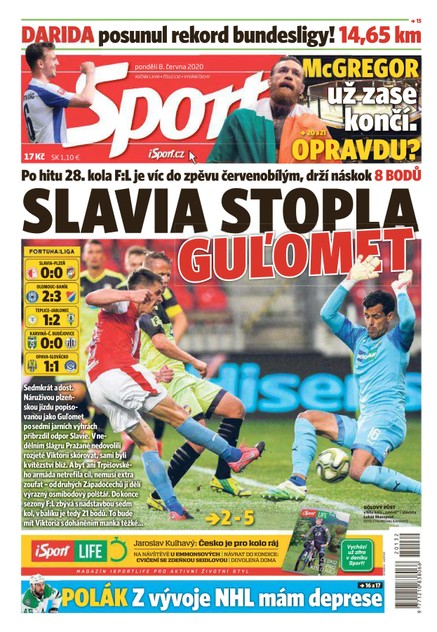 Sport - 8.6.2020