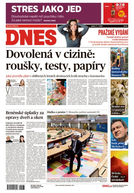 MF DNES - 17.7.2020