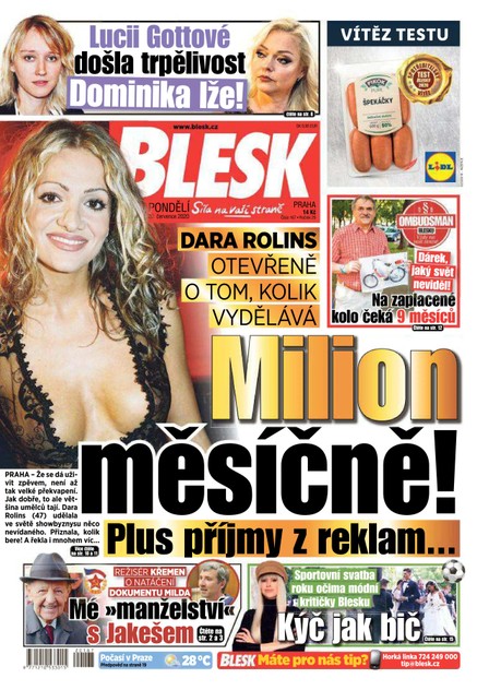 Blesk - 20.7.2020