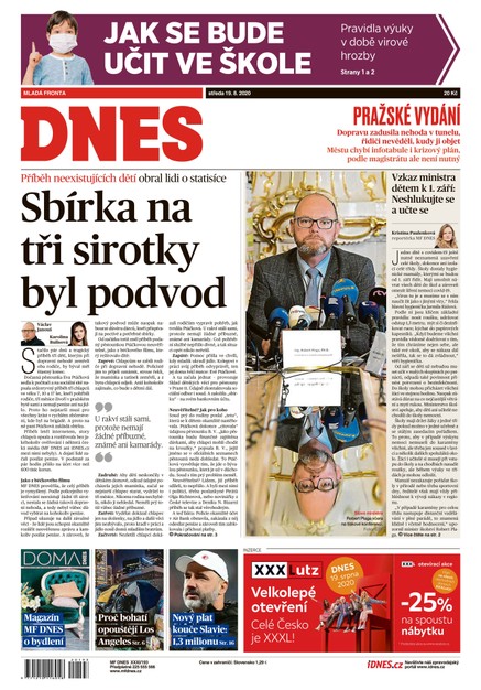 MF DNES - 19.8.2020