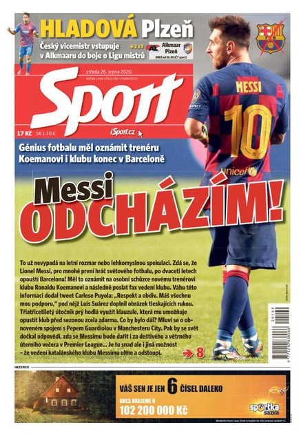 Sport - 26.8.2020