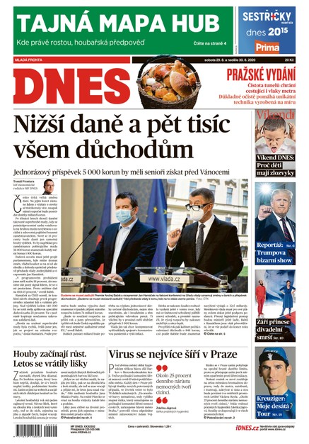 MF DNES - 29.8.2020