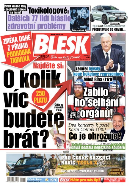 Blesk - 2.9.2020