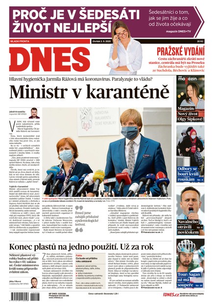 MF DNES - 3.9.2020