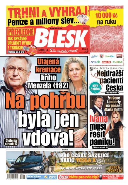 Blesk - 16.9.2020