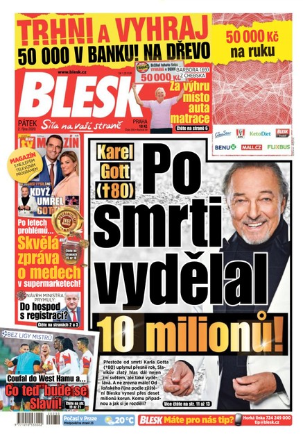 Blesk - 2.10.2020