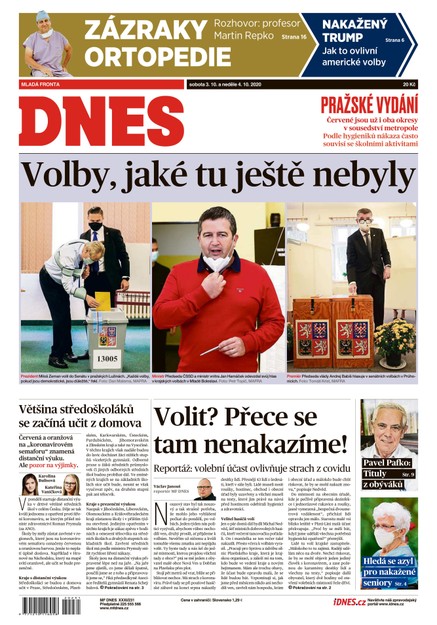MF DNES - 3.10.2020
