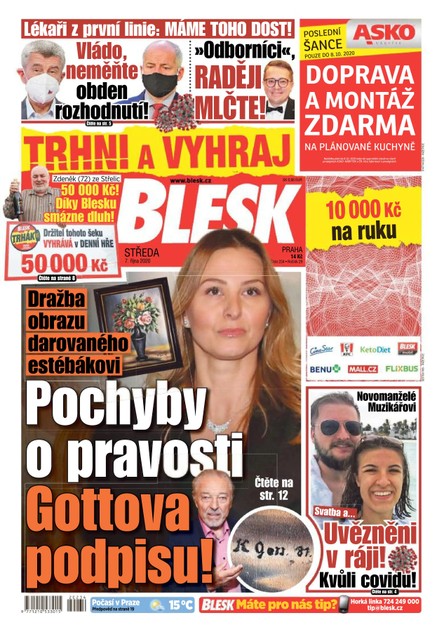 Blesk - 7.10.2020