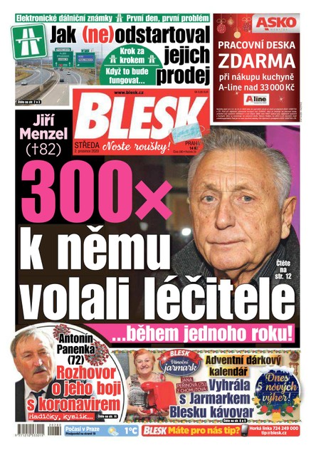 Blesk - 2.12.2020