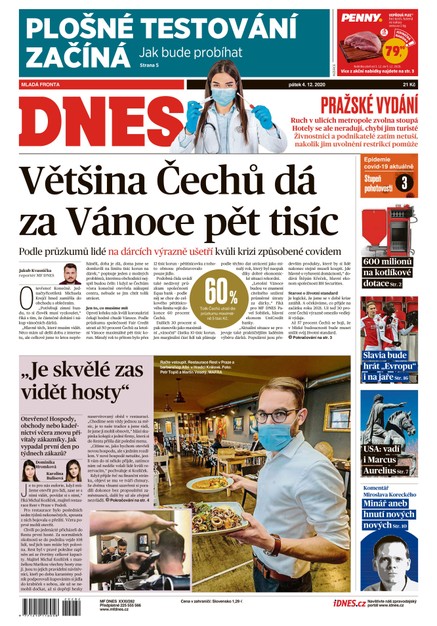 MF DNES - 4.12.2020