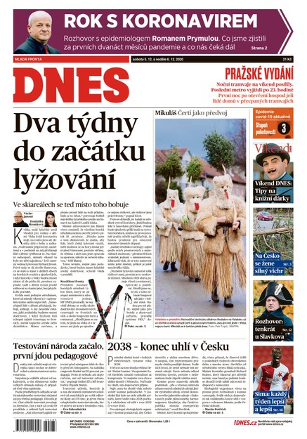 MF DNES - 5.12.2020