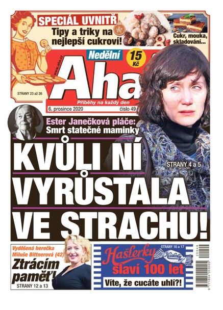 Nedělní AHA! - 6.12.2020