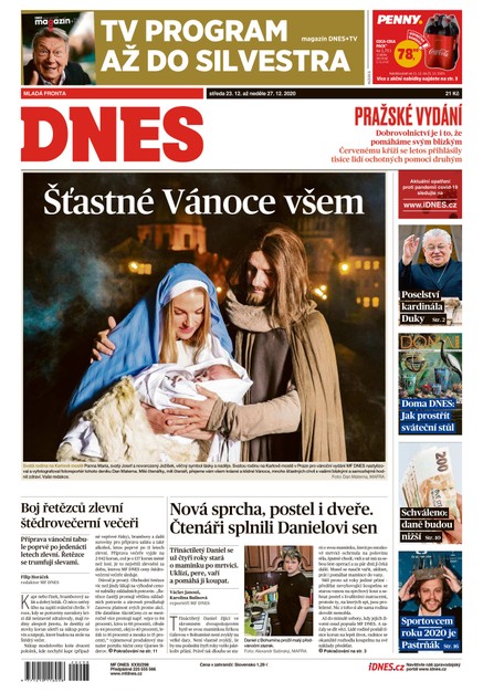 MF DNES - 23.12.2020