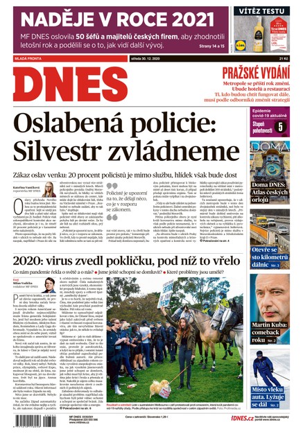 MF DNES - 30.12.2020